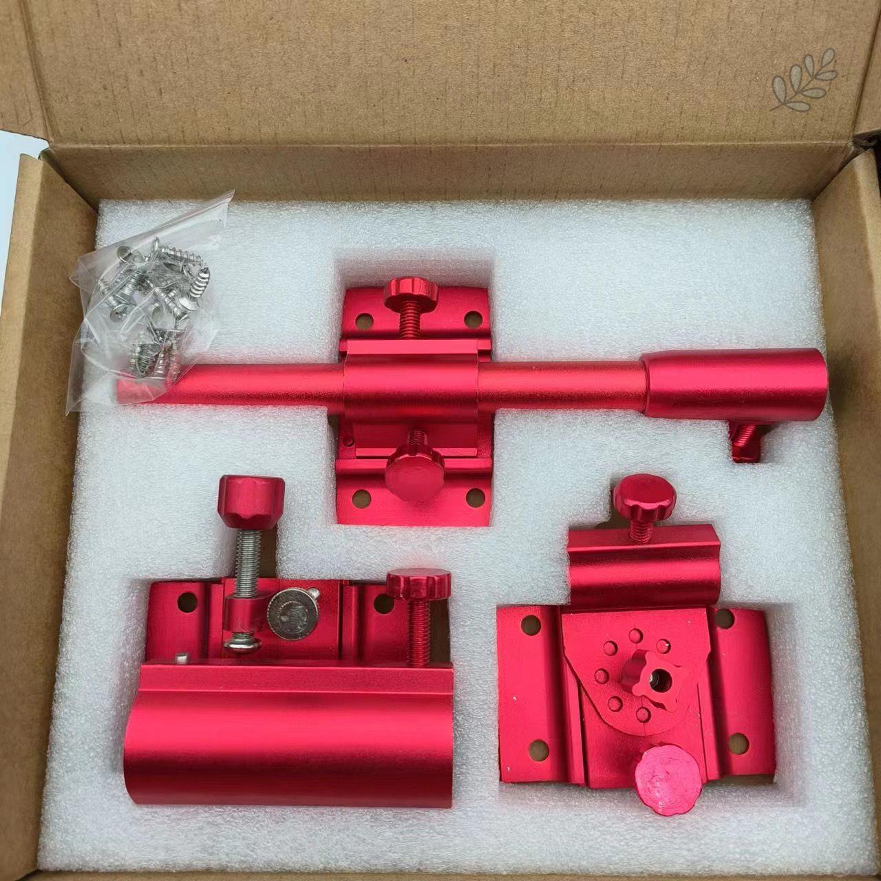 Three reds with thick plugs